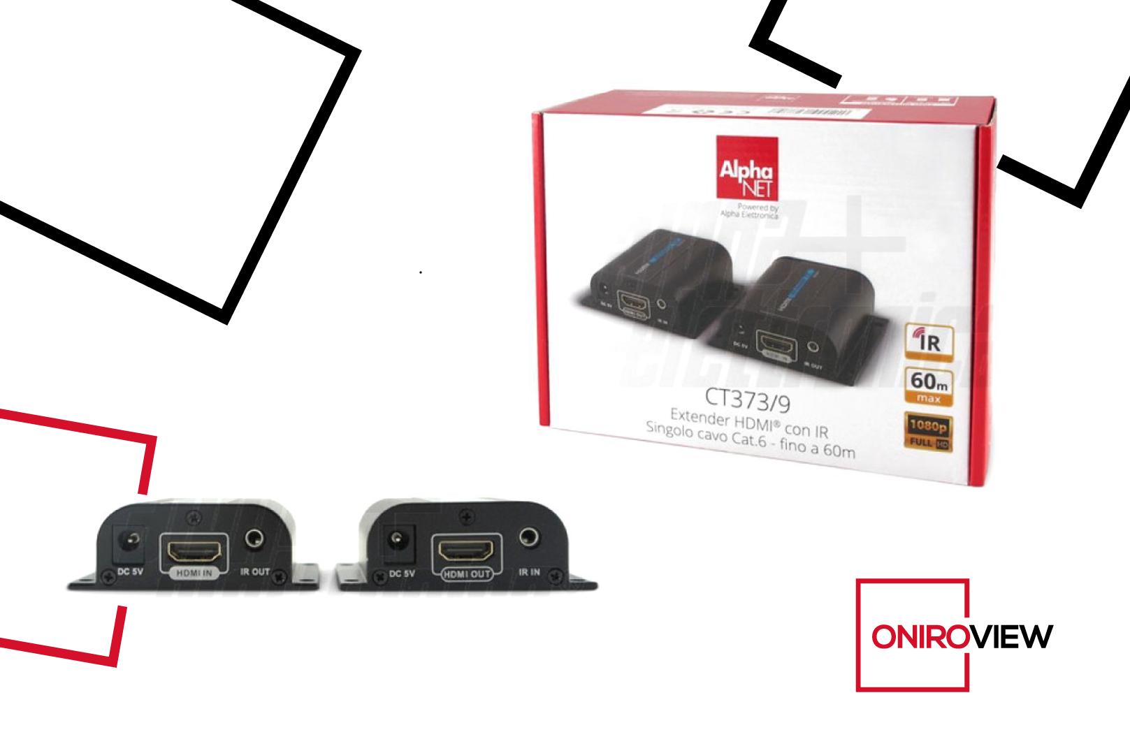 Extender HDMI, come portare il segnale video "in giro" per la casa - Oniroview