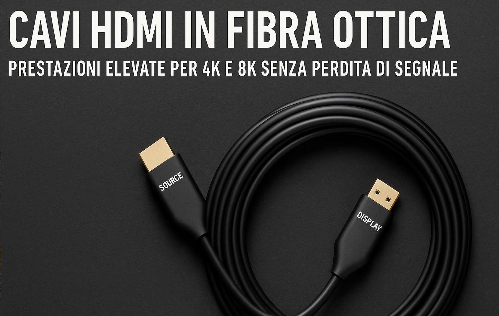 Cavi HDMI Fibra Ottica: Cos’è e Perché Sceglierli