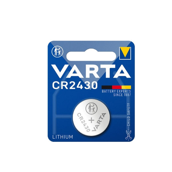 Batteria CR2430 3V Litio Varta Piatta Bottone