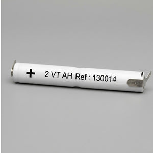 Batteria Lampada Emergenza 2,4V 800mA 2AA NICD Saldare 