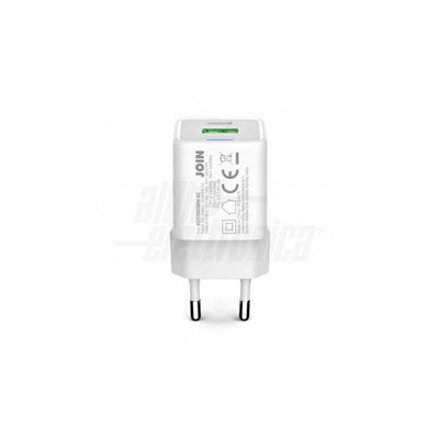 Caricatore USB C GaN 30W 2 Porta Power Delivery A+C Bianco