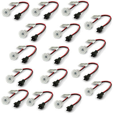 Starry Sky Led Kit 50pcs for Plasterboard Ceiling + Power Supply (Transparent Spotlight)