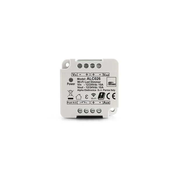 Dimmer Strisce Led Monocolore 12/24V Smart WIFI 10A Alexa Compatibile