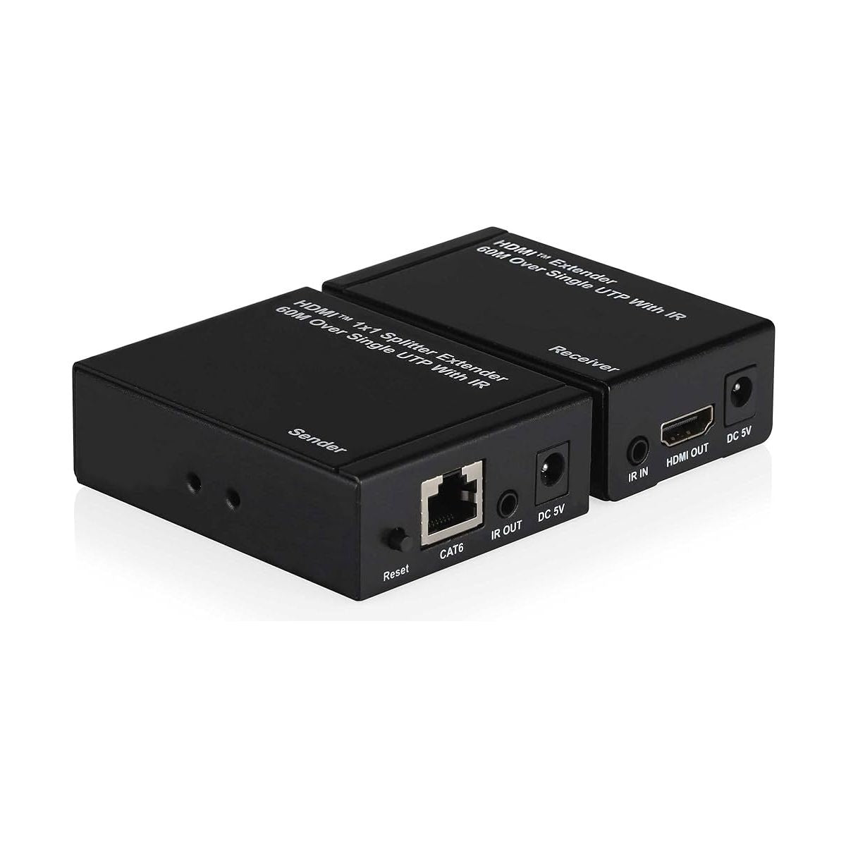 Extender HDMI Ethernet 1080P 60hz 60mt POE Loop-Out