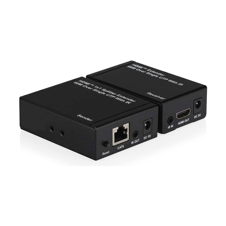 Extender HDMI Ethernet 1080P 60hz 60mt POE