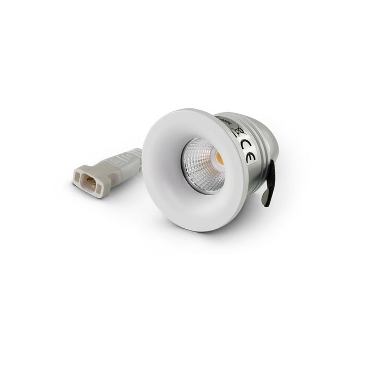 4 PZ Mini Faretto Led Da Incasso 1W DC 12V Freddo 6000K 4 PZ Mini Faretto Led Da Incasso 1W DC 12V Freddo 6000K