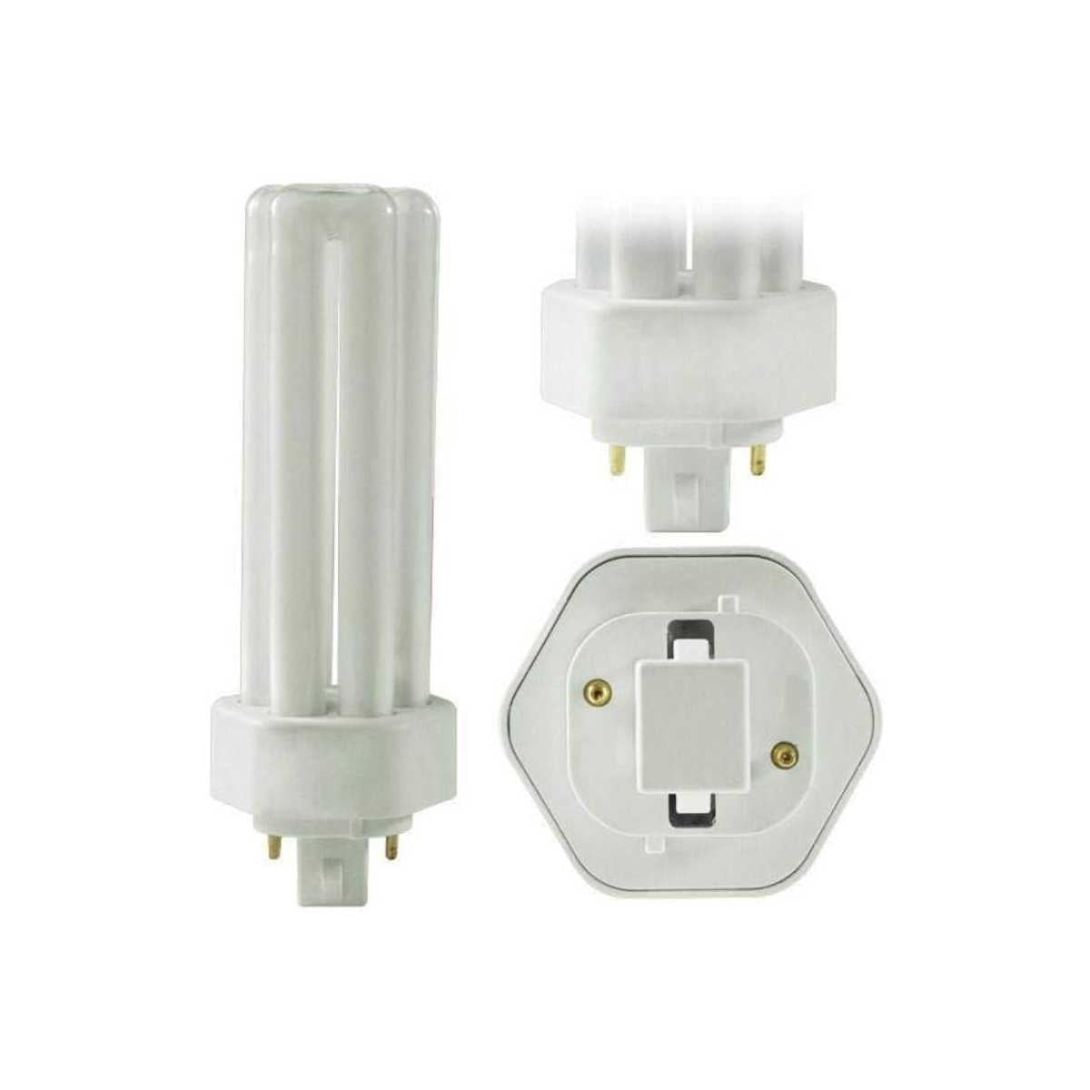 Lampe fluorescente GX24D-3 26 W 2 broches, lumière chaude 3 000 K