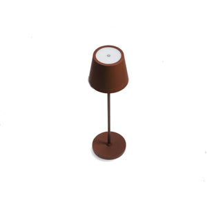 Lampada da Tavolo Ricaricabile Corten Senza Fili Touch (bundle)