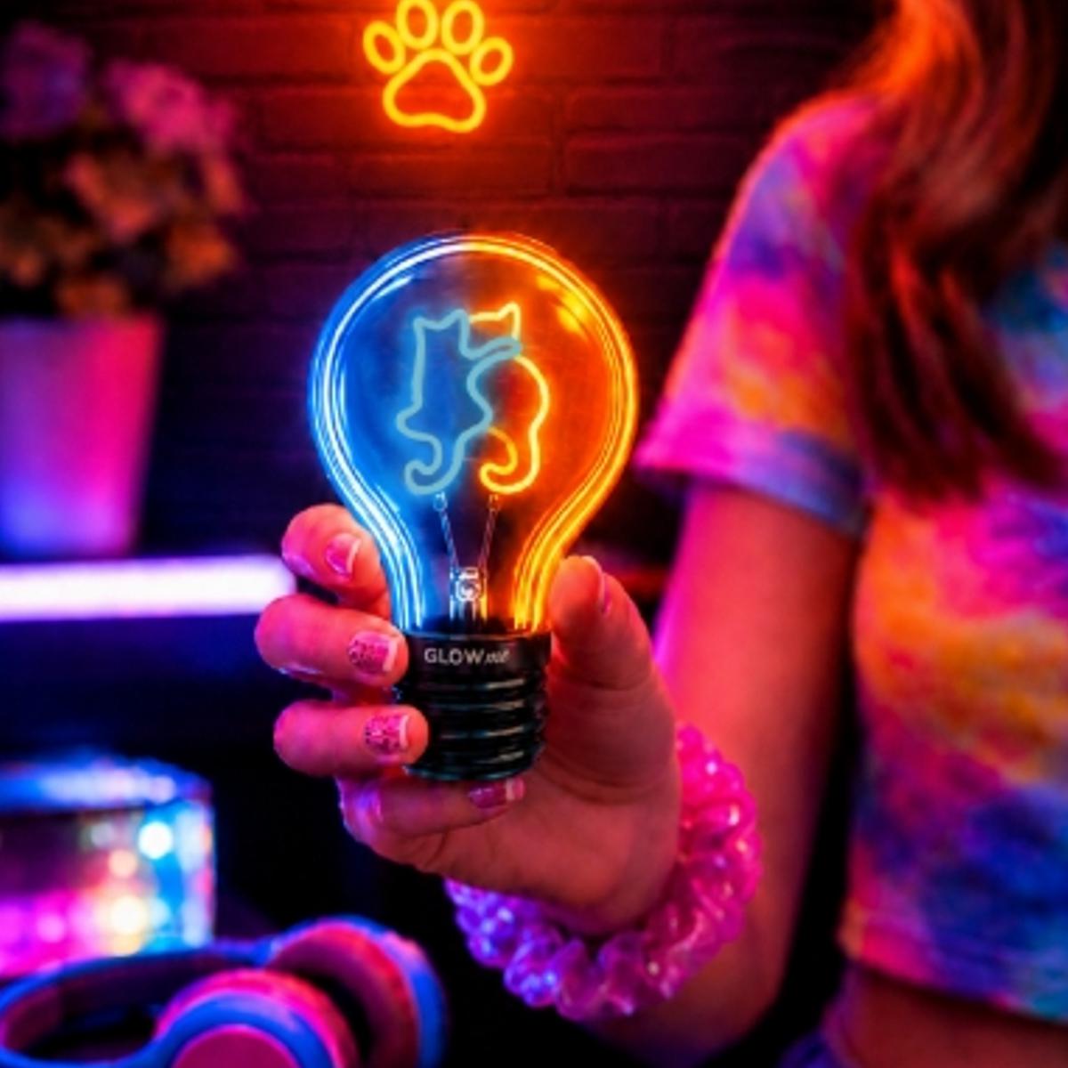 Lampada Ricaricabile Tavolo Gatto GLOW ME LED USB-C