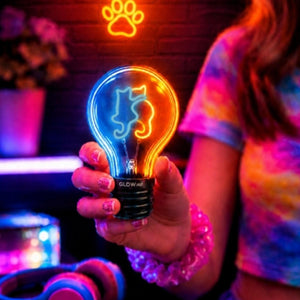 Lampada Ricaricabile Tavolo Gatto GLOW ME LED USB-C