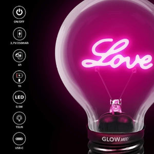 dati tecnici lampada love glow me
