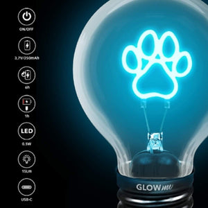 dati tecnici GLOW ME IN A BULB - Lampada decorativa a forma di lampadina da tavolo
