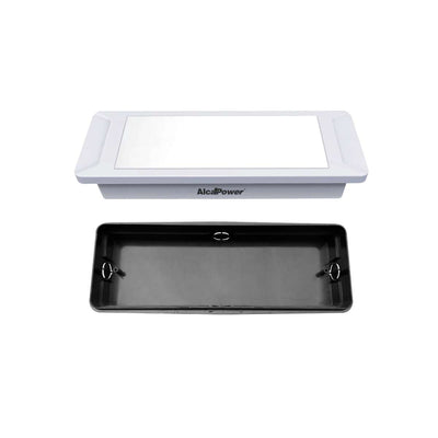 Lampada di Emergenza LED Parete Incasso 8 Ore Autonomia 100 Lumen