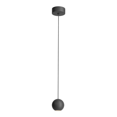 Lampadario Sfera Sospensione Led 8.5W Bianco e Nero