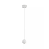 Lampadario Sfera Sospensione Led 8.5W Bianco e Nero