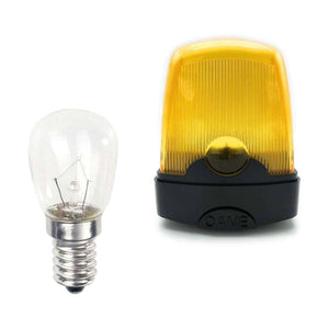 Lampadina filamento rinforzato 12V attacco piccolo E14.