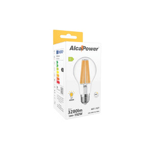 scatola Lampadina Led Filamento E27 18W 3280 Lumen 4000K