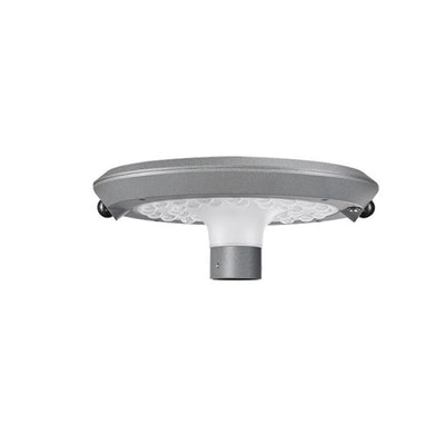 Lampione Led Solare 20W Base Piatta Sensore PIR 2000 Lumen Giardino Luce Calda