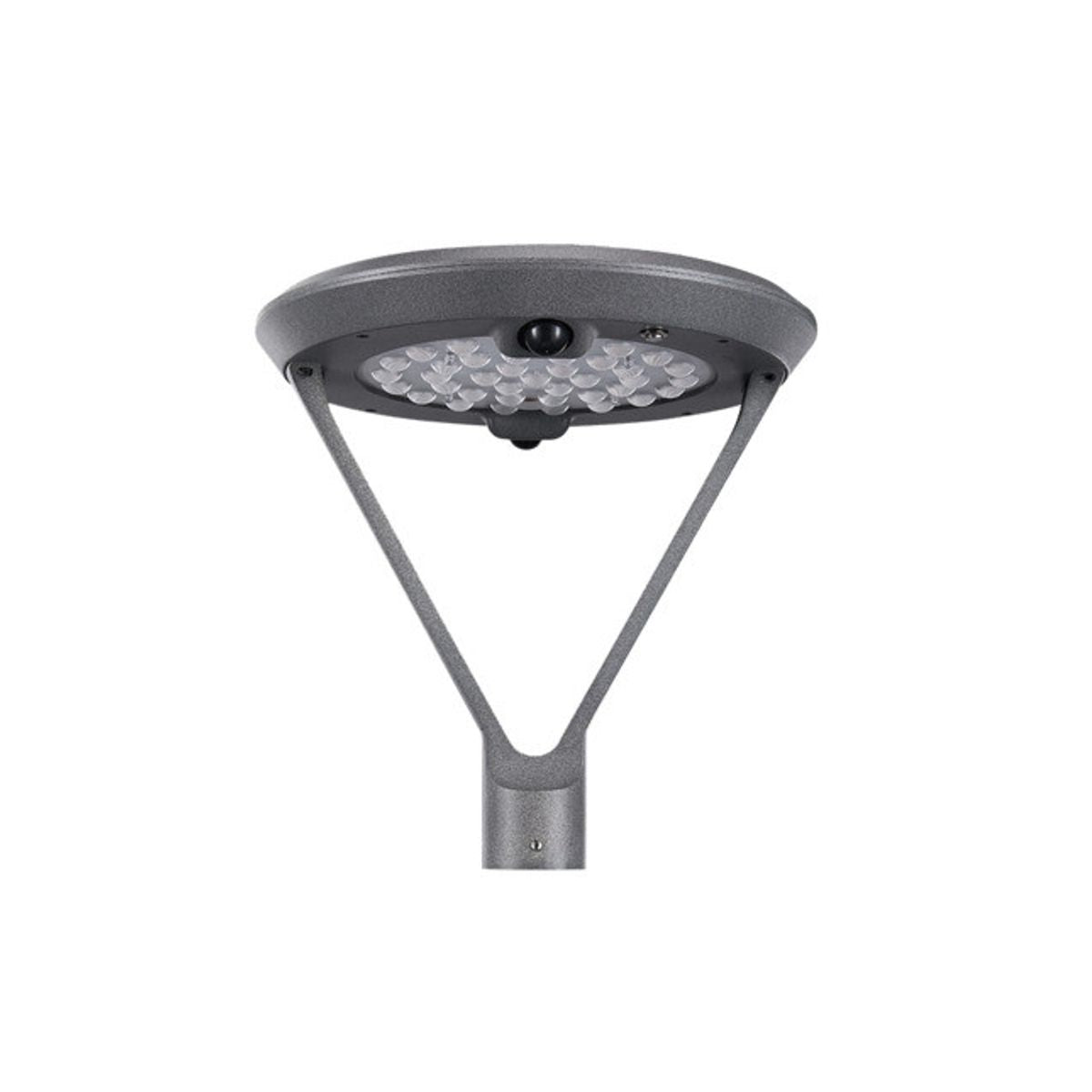 Lampione Led Solare 20W con Sensore PIR 2000 Lumen Giardino Luce Calda