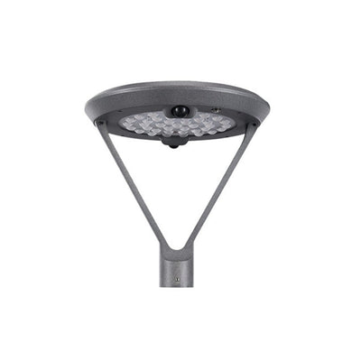 Lampione Led Solare 20W con Sensore PIR 2000 Lumen Giardino Luce Calda