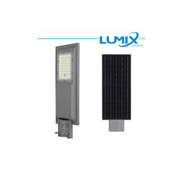 Lampione Stradale Solare Led 100W Sensore Crepuscolare e Movimento