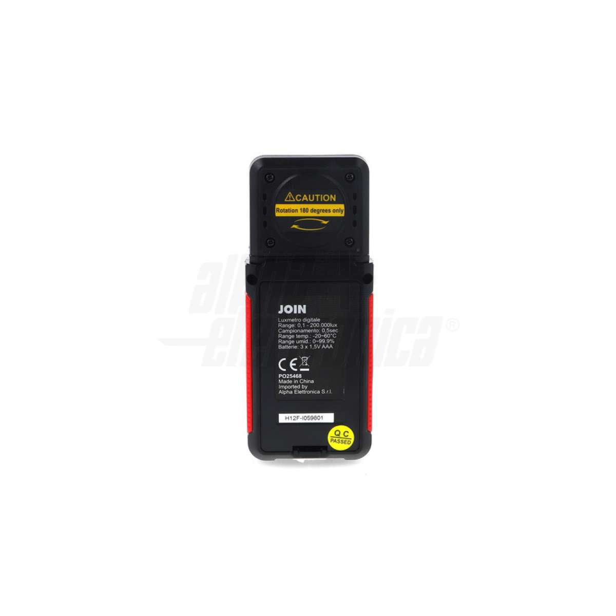 Luxmetro Professionale con Misuratore Umidità e Temperatura
