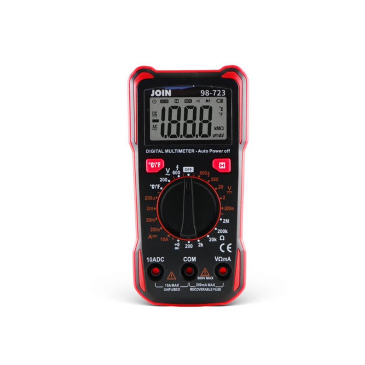 Multimetro Digitale Tester Tascabile Continuità Data Hold Temperatura Continuità