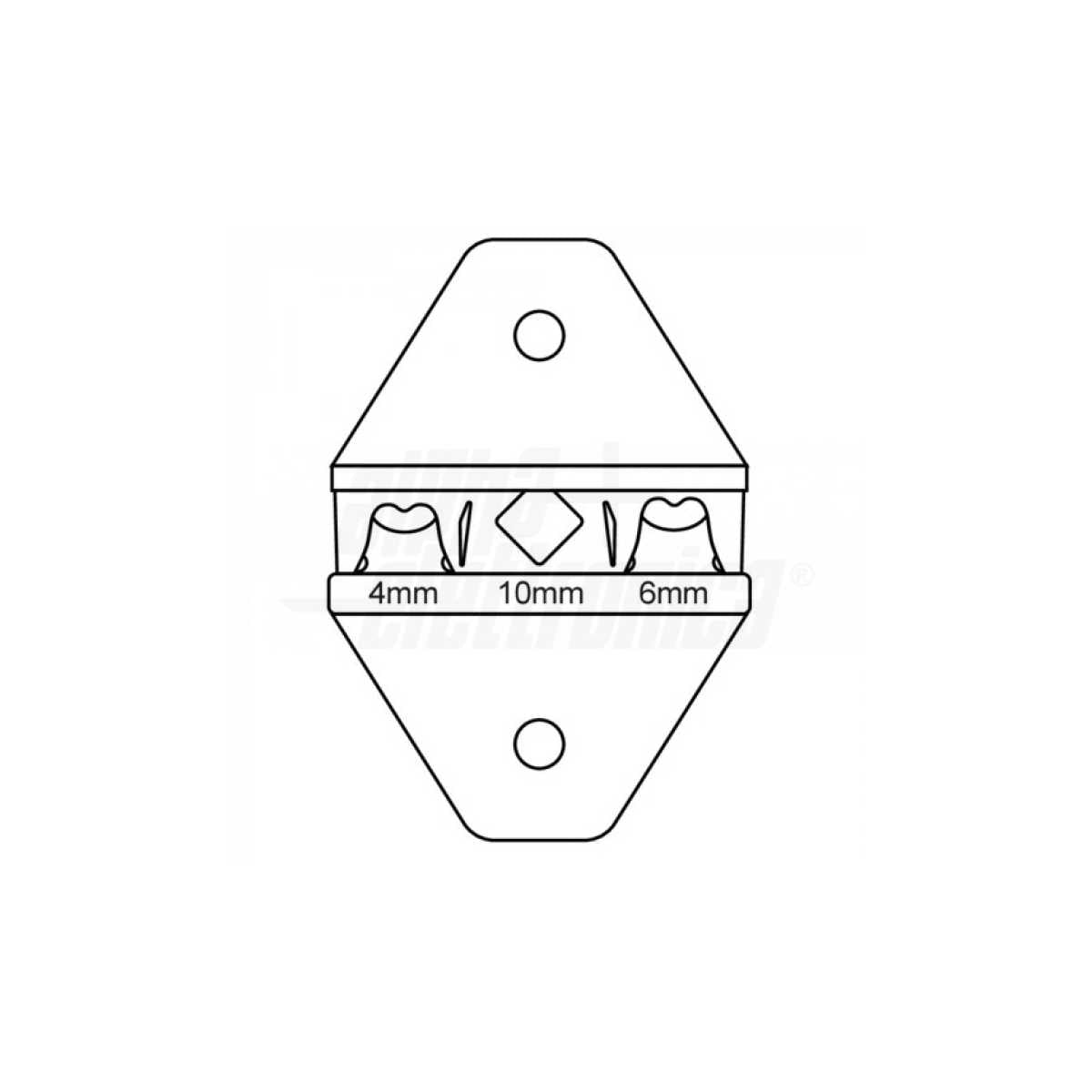 SCHEMA DIAMTRI SUPPORTATI 4 6 10 MM