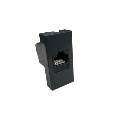 Legrand Vela RJ45 socket cat.6A Compatible 683033 Black Color