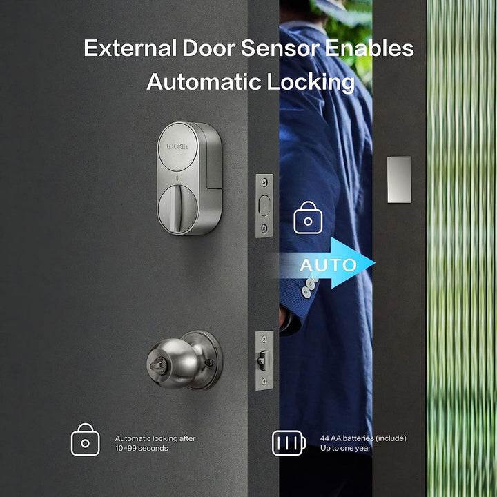 Serratura Smart Porta Blindata Intelligente Smart Door Lock G30 Compatiile Google Alexa