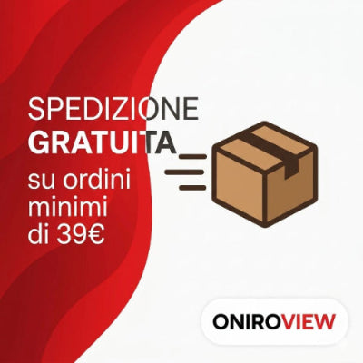 sspedizione gratuita per ordini minimo 39 euro