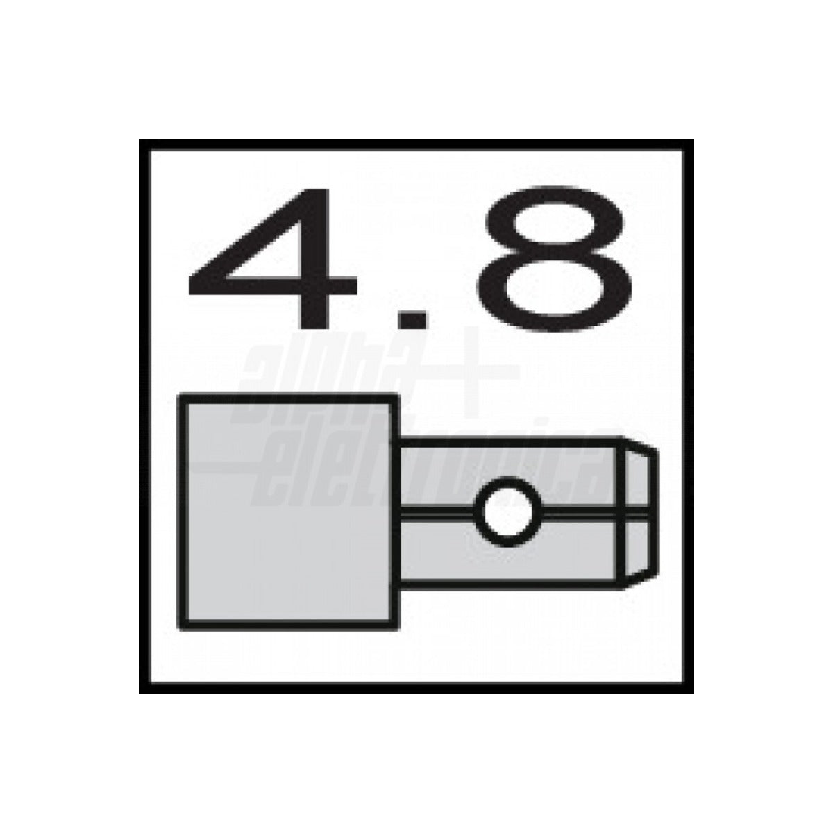 Batteria al Piombo AGM 4V 3,0Ah Ricaricabile Faston 4,8mm