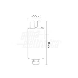 Condensatore 35 µF 450V Faston 6,3 mm  Polipropilene per motori