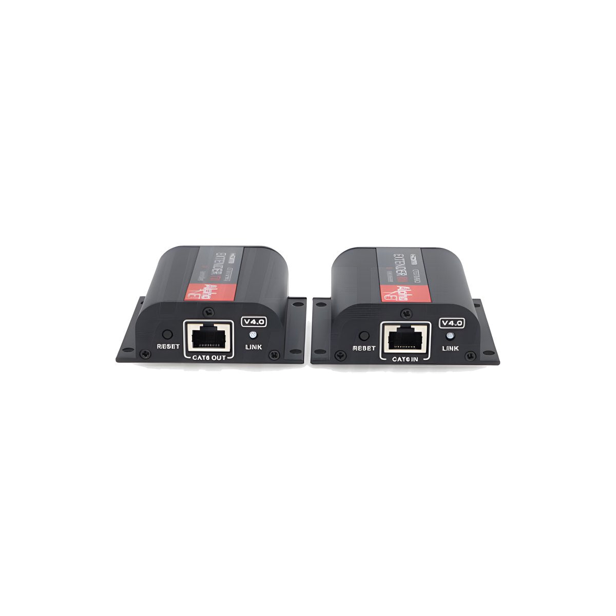 Extender HDMI Cat 6 4K 30Hz 40 m (1080p 70 m) con Ripetitore Telecomando IR