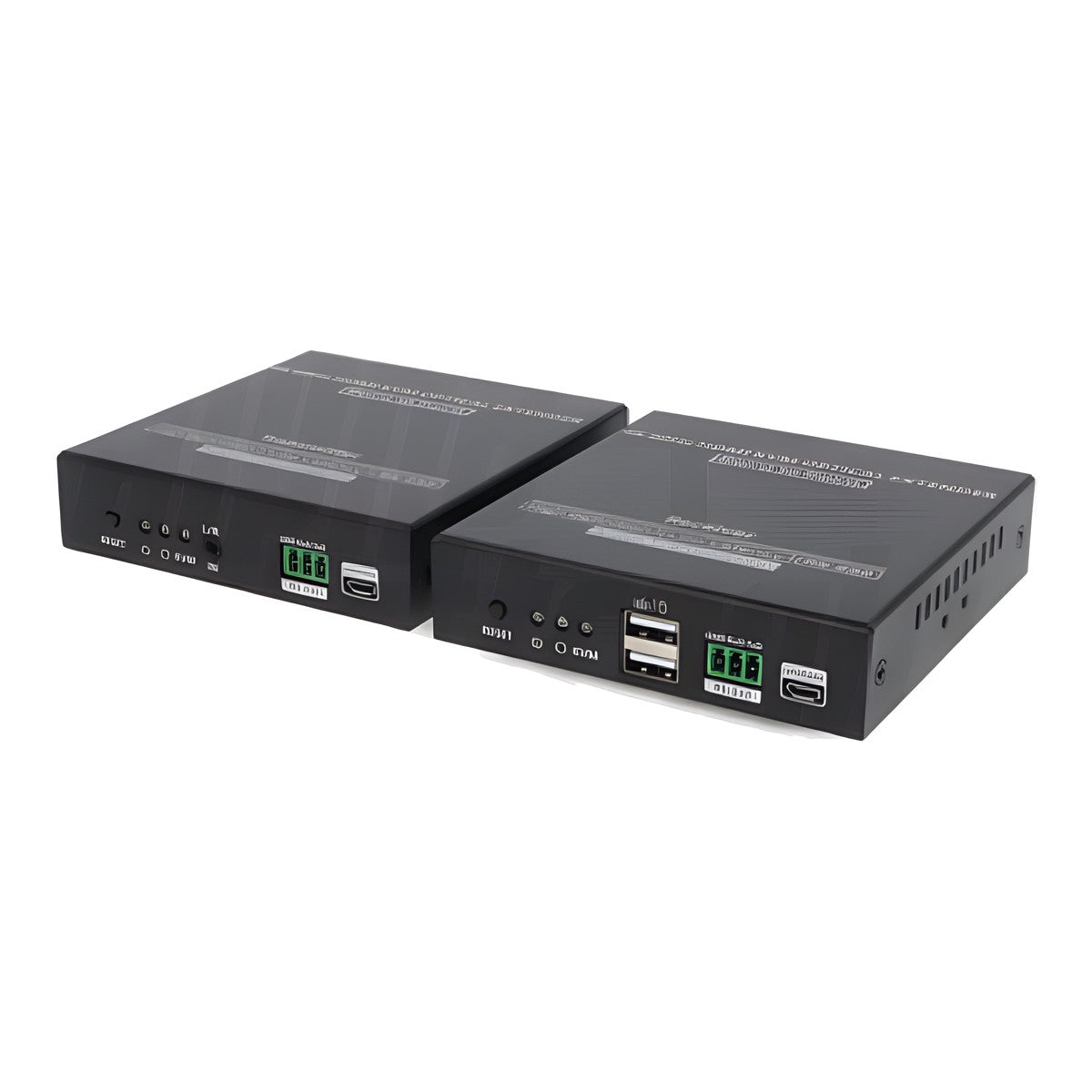 Extender HDMI Fibra Ottica 4K 60Hz KVM USB 40 km Monomodale SFP LC con Loop Out