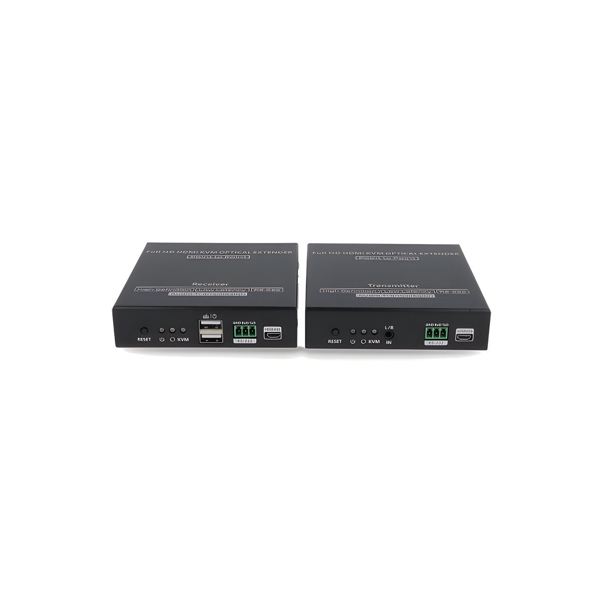 Extender HDMI su Fibra Ottica 1080p KVM USB 40 km Monomodale SFP LC con Loop Out