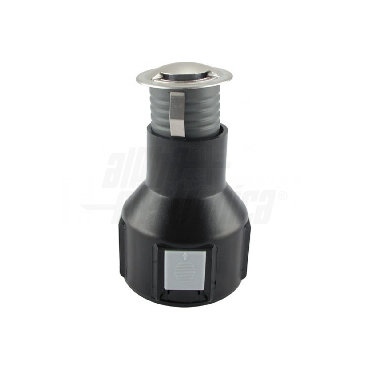 Faretto da Terra Singola Emissione per Esterno Giardino Led Acciaio 2,5W 24V DC IP67 Tondo