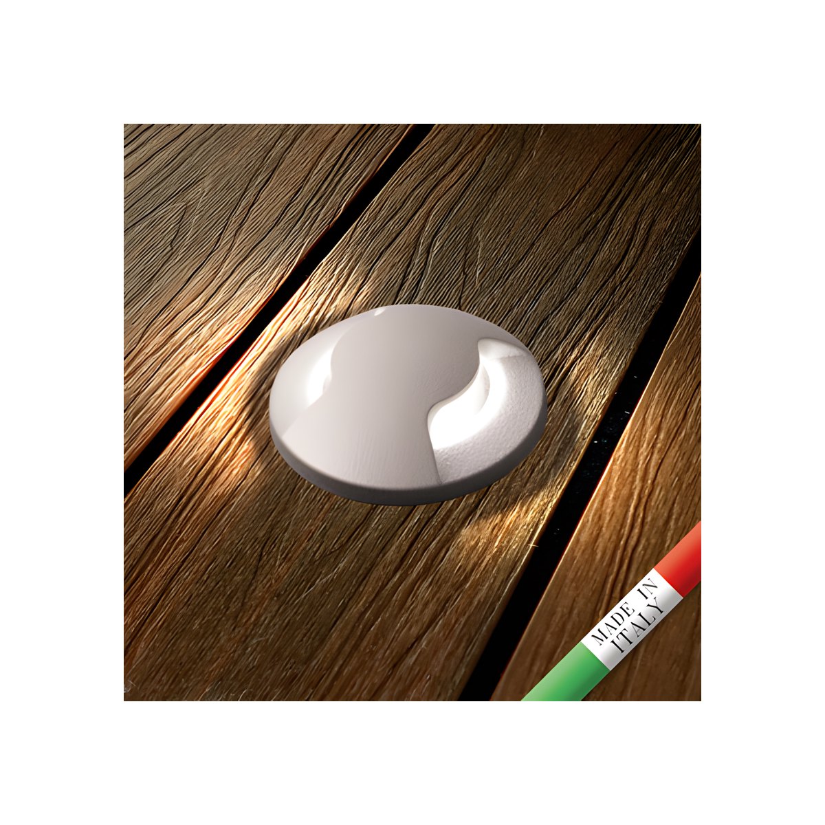 Faretto Segnapasso da Incasso Terra e Parete Esterno Led G9 1,7W 4000K IP67 Doppia Emissione ALDO 2L