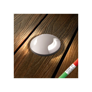 Faretto Segnapasso da Incasso Terra e Parete Esterno Led G9 1,7W 4000K IP67 Doppia Emissione ALDO 2L