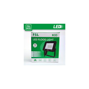 scatola Faro LED 10W slim nero
