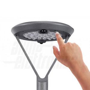 Lampione Led Solare 20W Sensore PIR 2000 Lumen Giardino Luce Calda