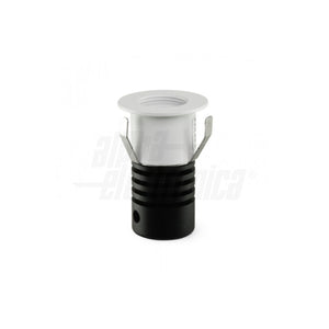 Mini Faretto LED da Incasso Focus 1W Bianco Ø25mm CRI90
