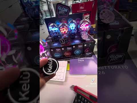 video dimostrativo lampada decorative glow me