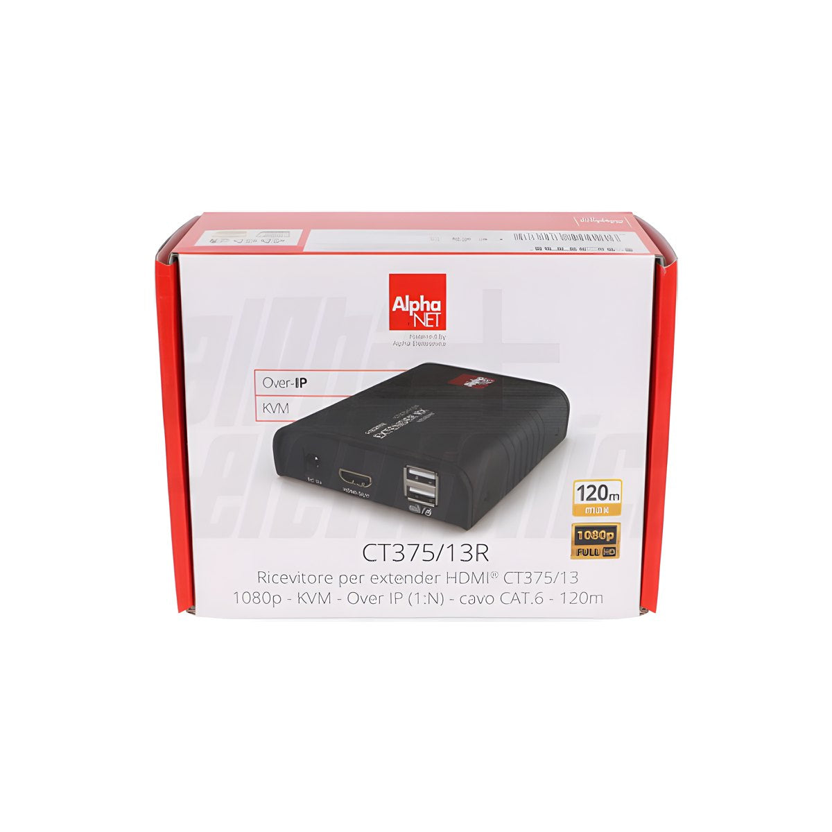 Ricevitore Extender HDMI KVM Over IP 1080p CT375/13R - foto 16