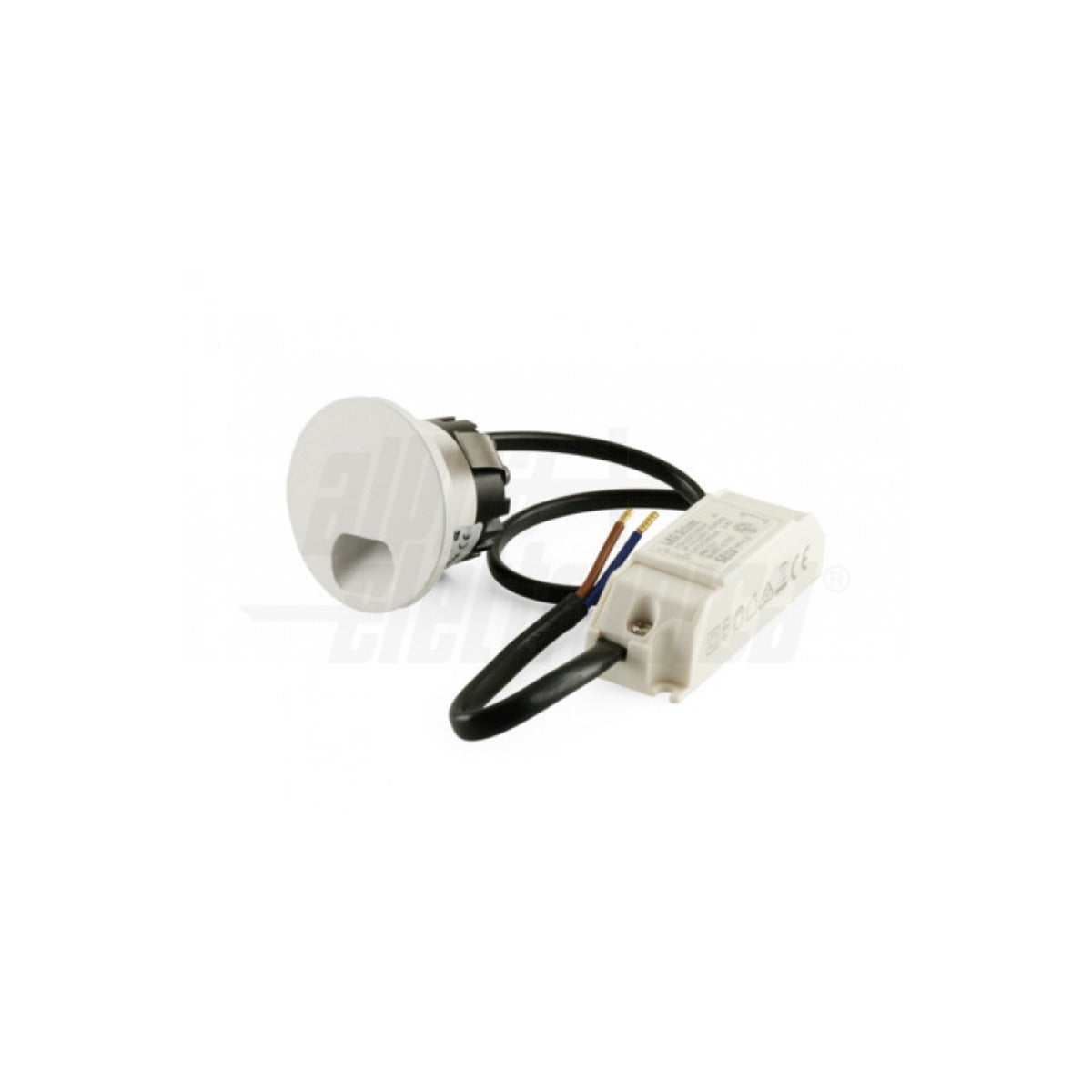 Marchepied LED Encastrable Rond Eos 3W Blanc Ø35mm IRC90