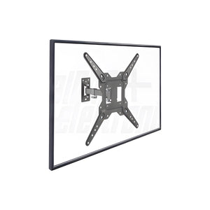 Supporto TV orientabile 23-65 pollici con TV montato