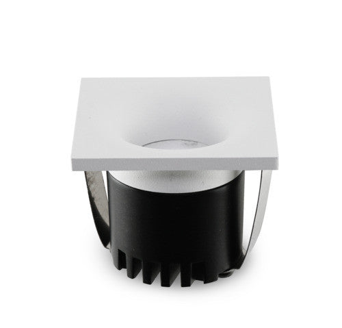 Faretto LED da Incasso Quadrato quadrato 3W Bianco naturale 4000K mini faretti led incasso quadrato