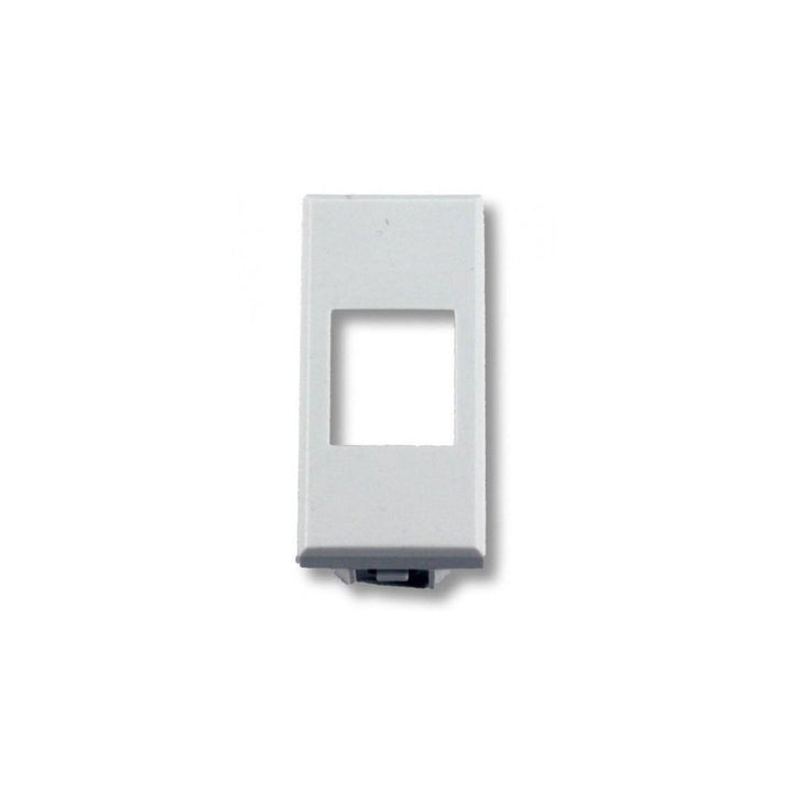 BTicino Axolute series keystone adapter for rj45 ethernet inserts, whi ...