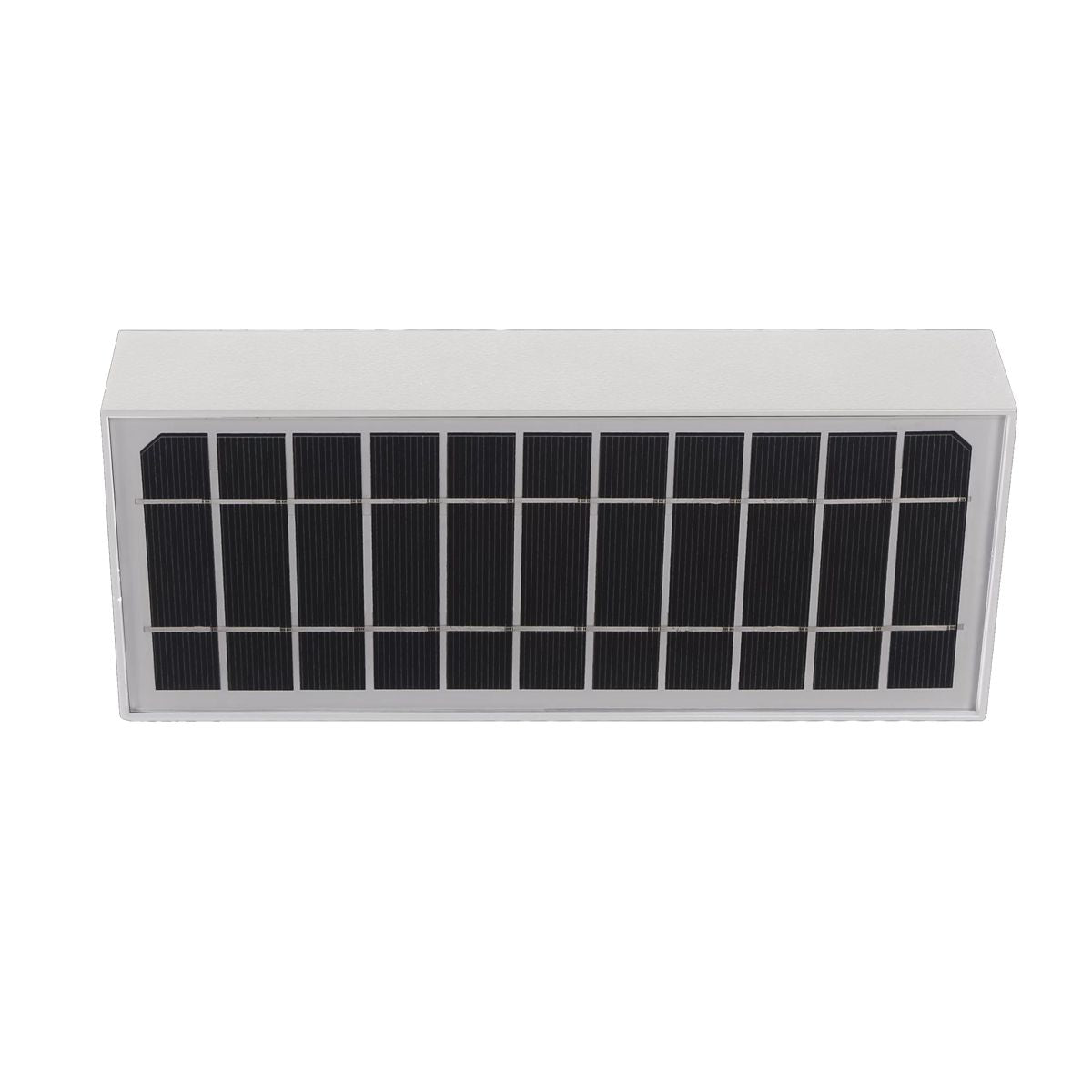 Applique Solare da Esterno Led IP65 6W Parete con Sensore Crepuscolare e Pir Luce Calda