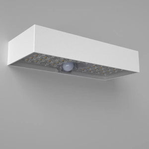 Applique Solare da Esterno Led IP65 6W Parete con Sensore Crepuscolare e Pir Luce Calda